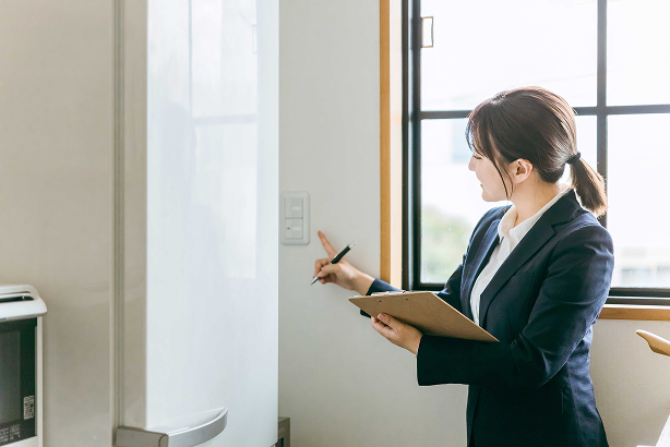 工事内容の確認検査