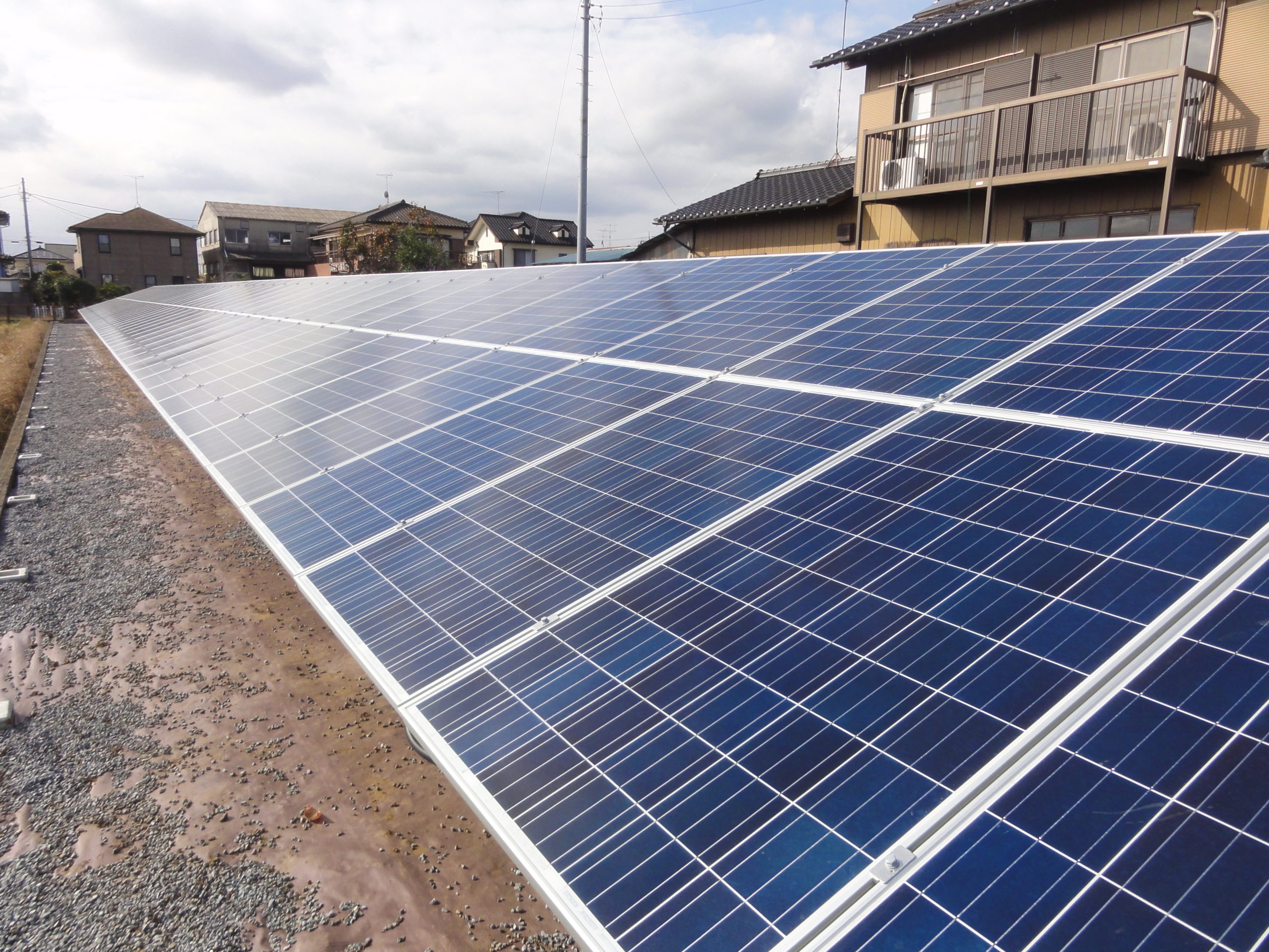 常総市 太陽光パネル