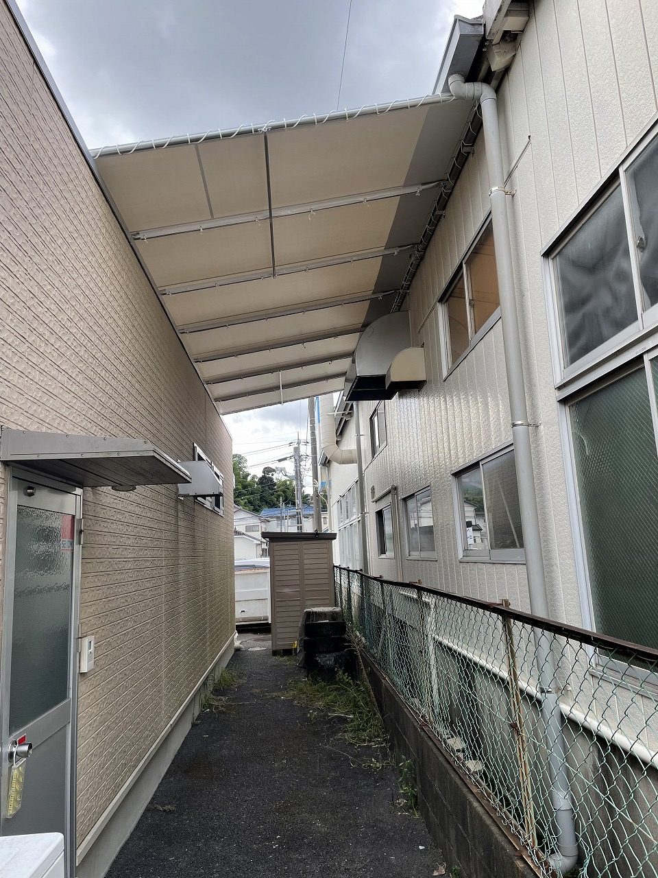 U様邸屋外テント取付工事