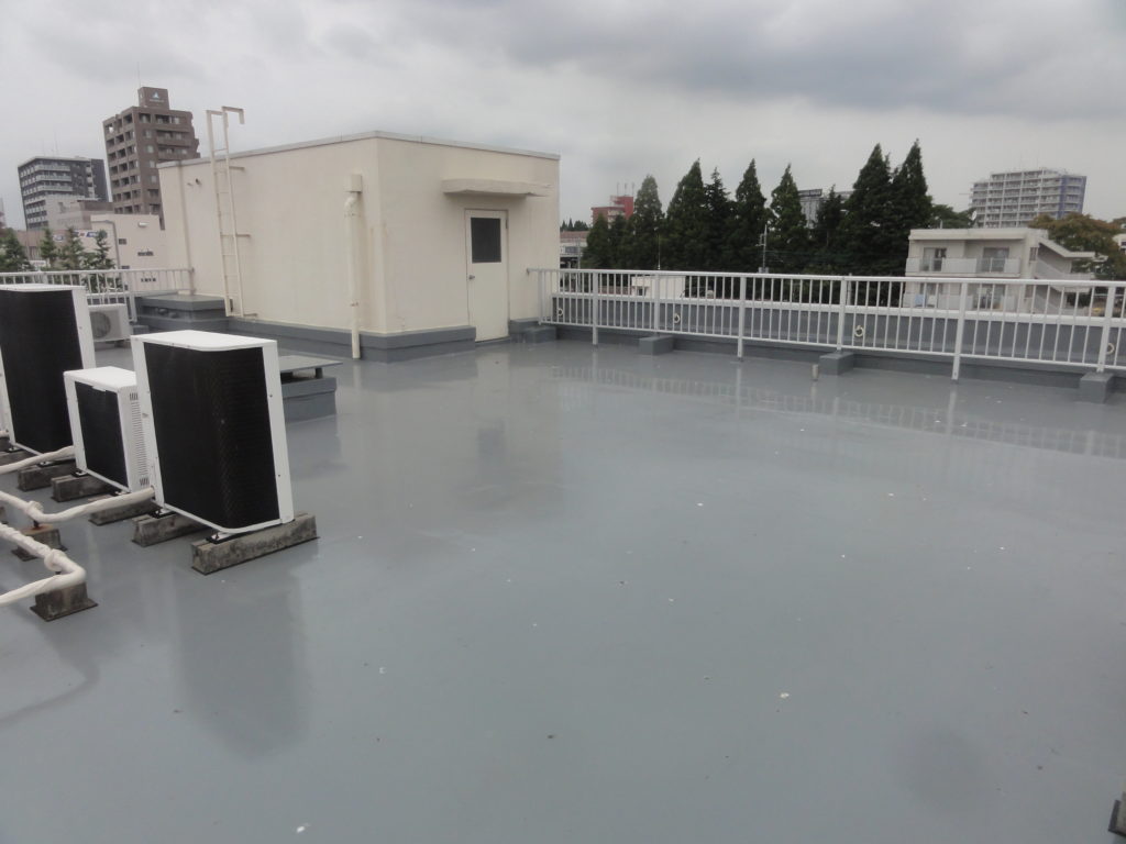 Jビル様 ビルの屋上の防水工事