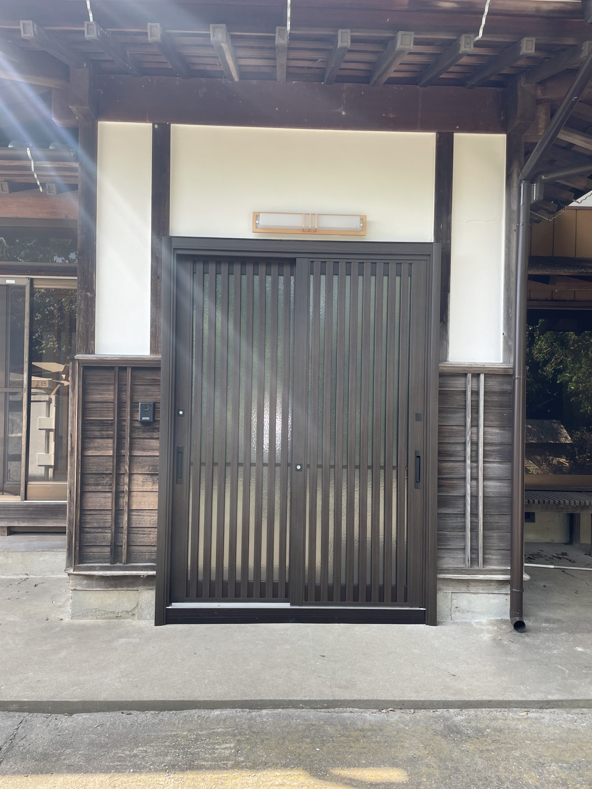 玄関改修