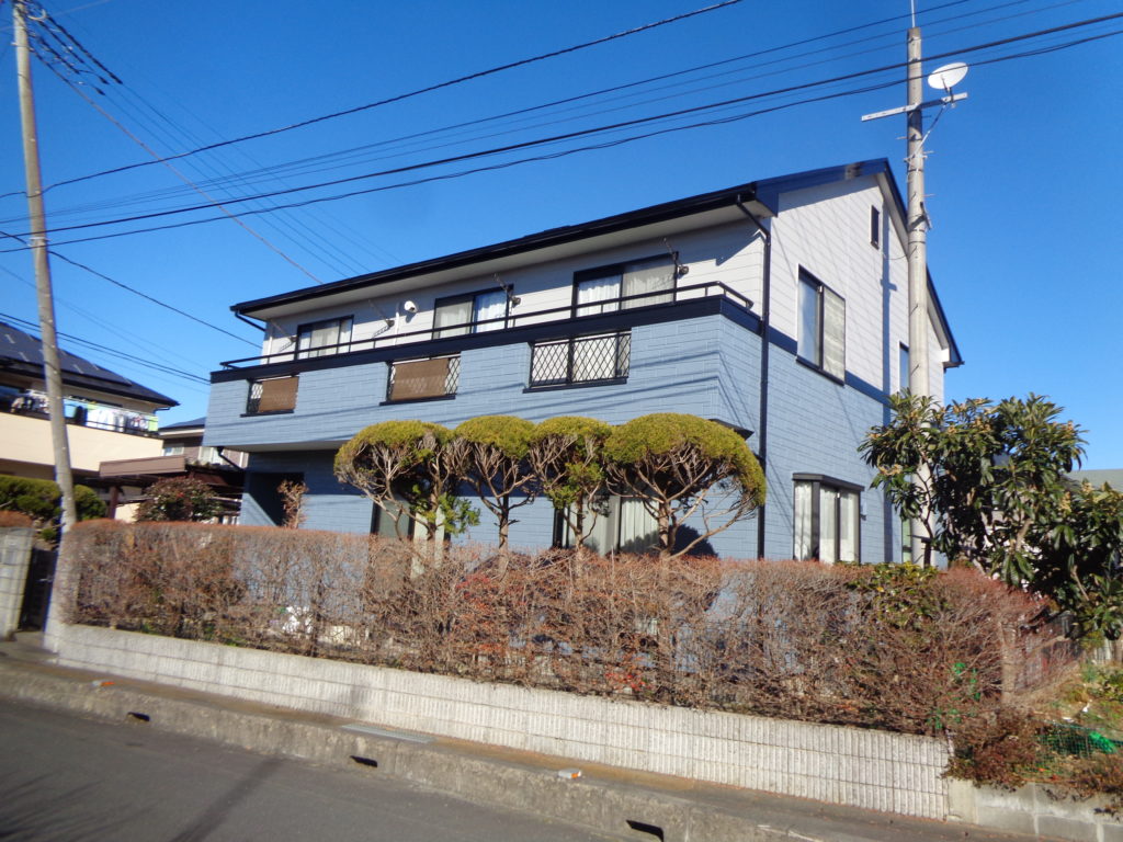 土浦市O様邸外壁塗装工事