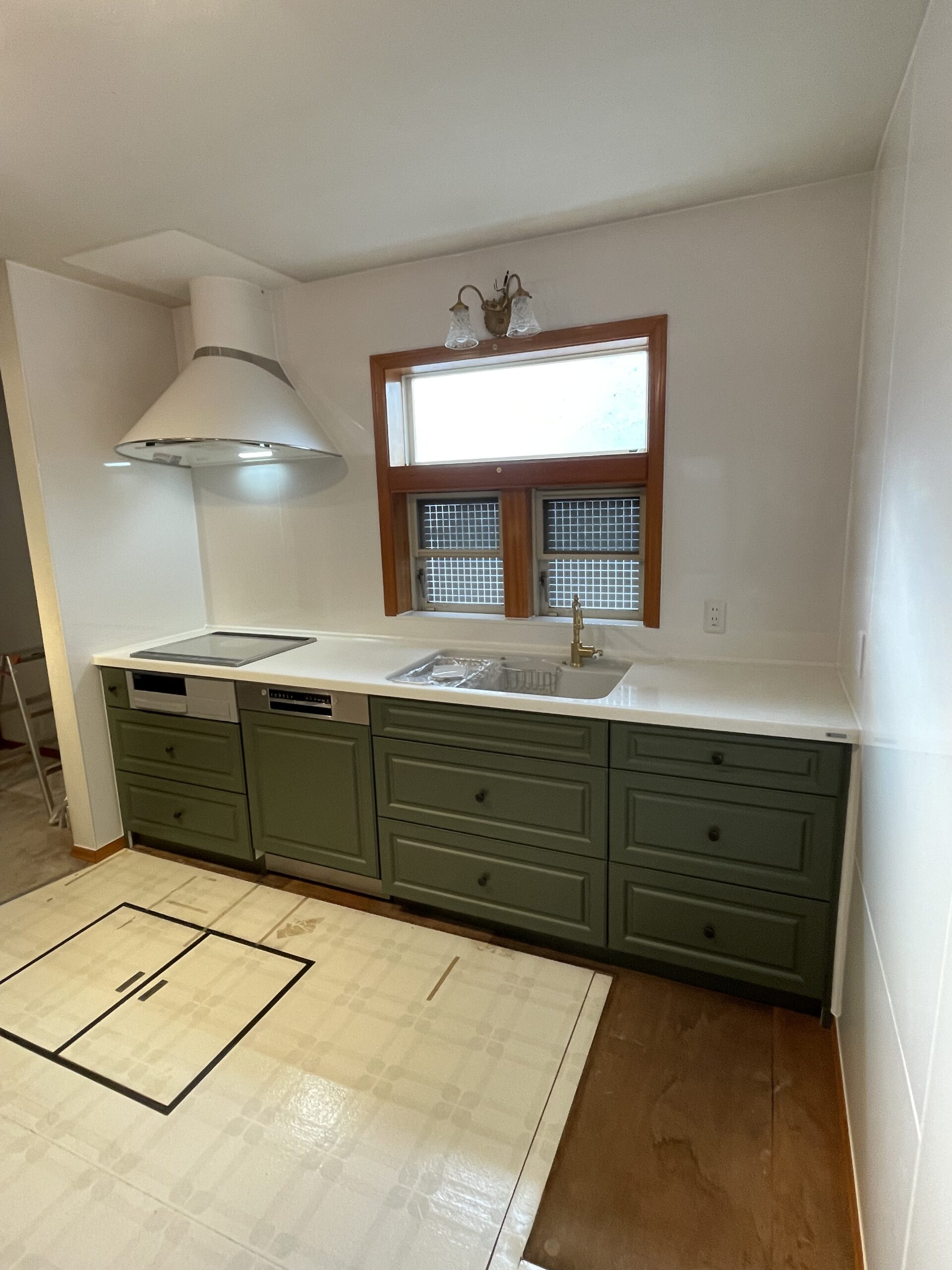 輸入住宅のリフォームをしました!メリットキッチンも入って素敵に変身♪