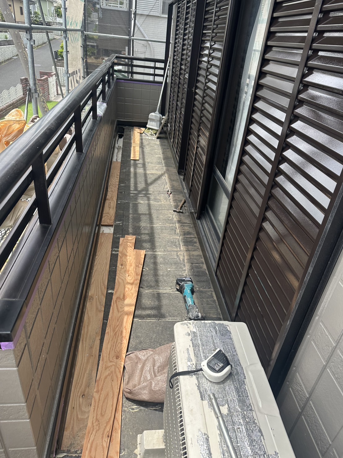 家の外装をリフォームしました！外壁、屋根、ベランダを直しました。