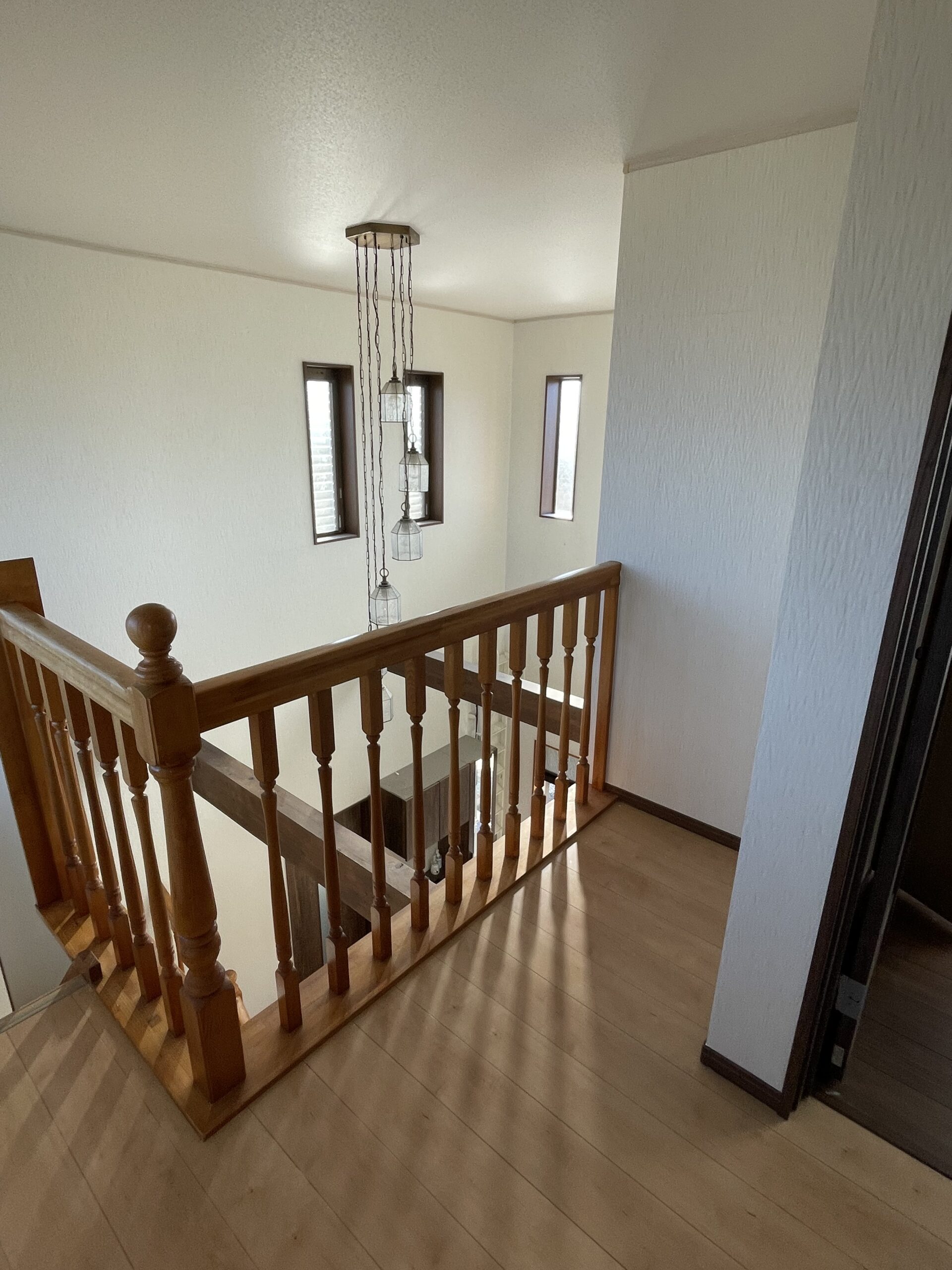 階段吹抜けの部分を部屋へ！2階に一部屋多くなりました♪