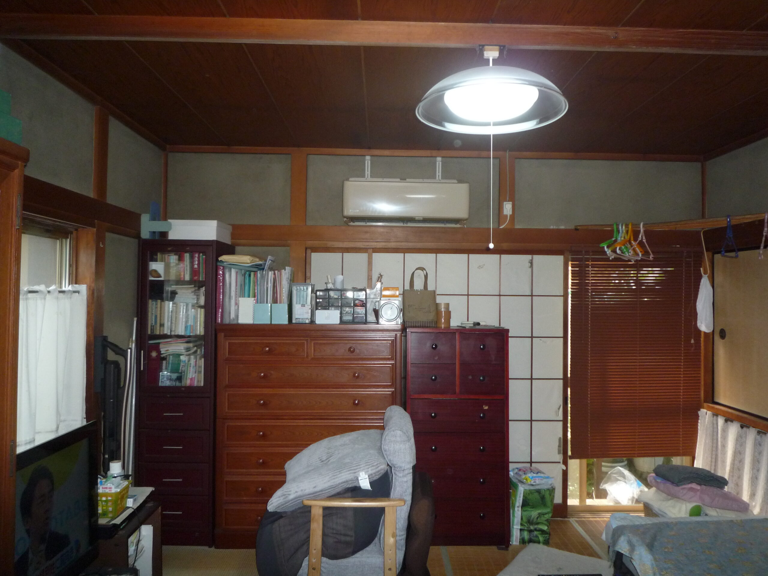 住み慣れた家はそのままに、住みながら古い物を新しくした改修工事
