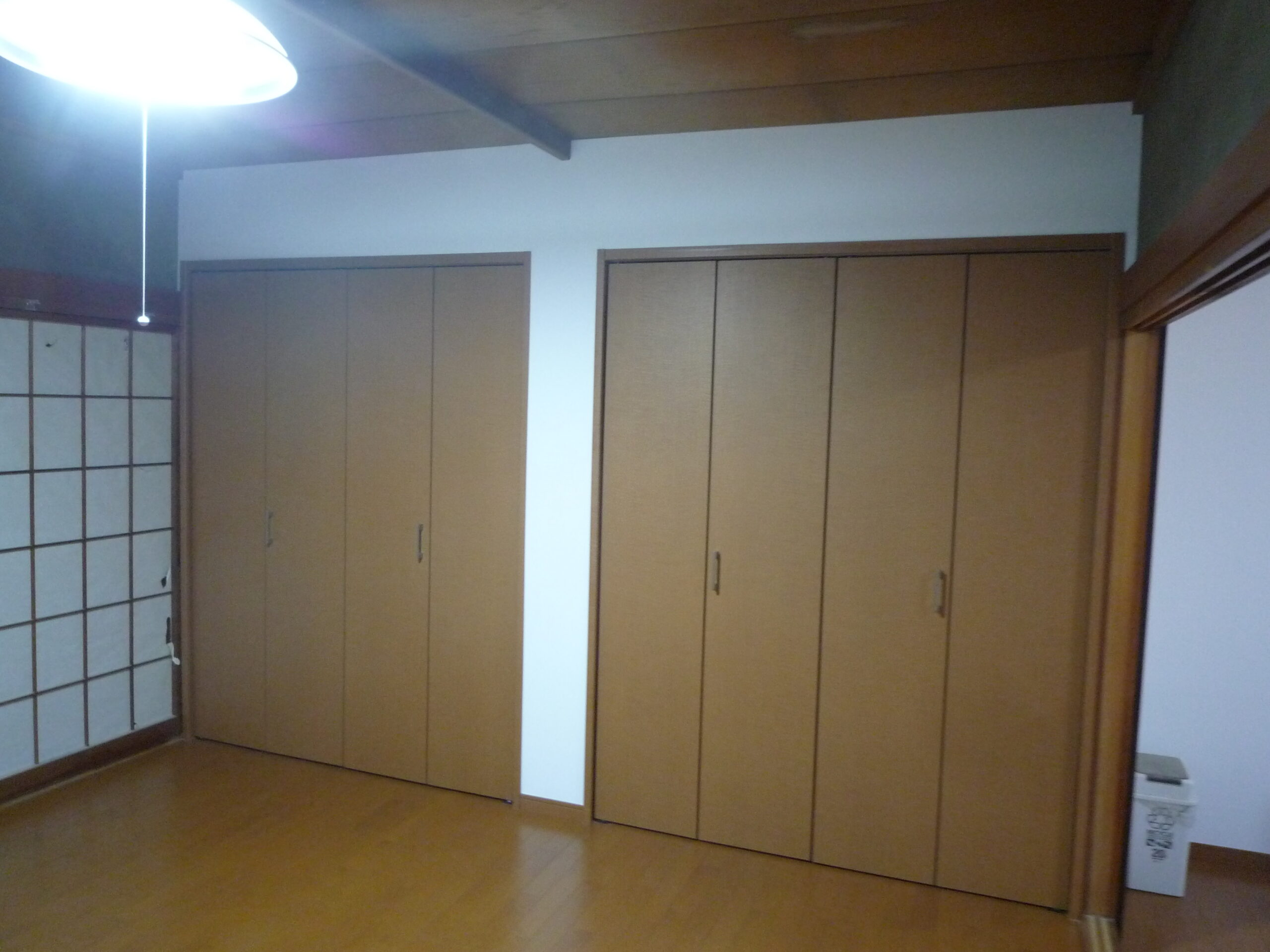 住み慣れた家はそのままに、住みながら古い物を新しくした改修工事